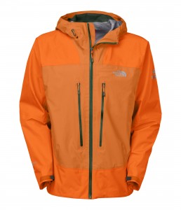Let the weather rain on your parade with The North Face men's Meru Gore-Tex hard shell jacket.