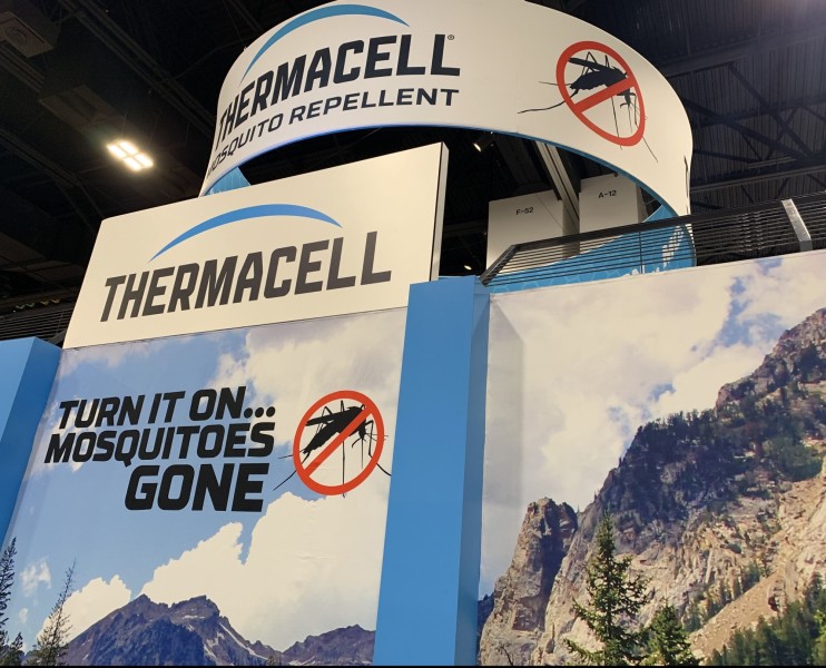 Thermacell booth photos at OR summer 2022
