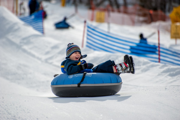 Tubing at Snowbasin