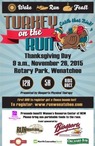 Turkey day article 2015 Wenatchee, Washington