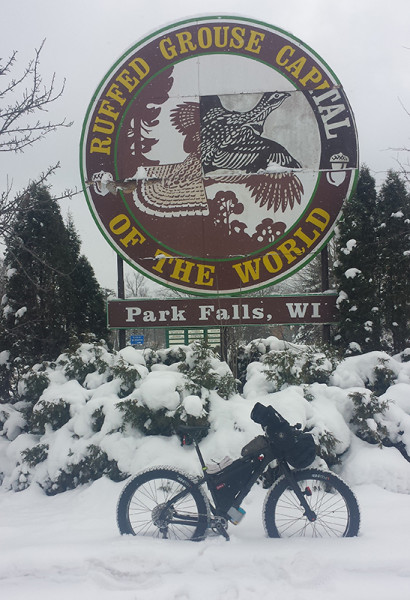 Jay Petervary, Idaho, sightseeing before Winning the 150 Bike Race in Record form