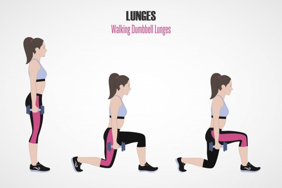 Walking Lunges- Exercise