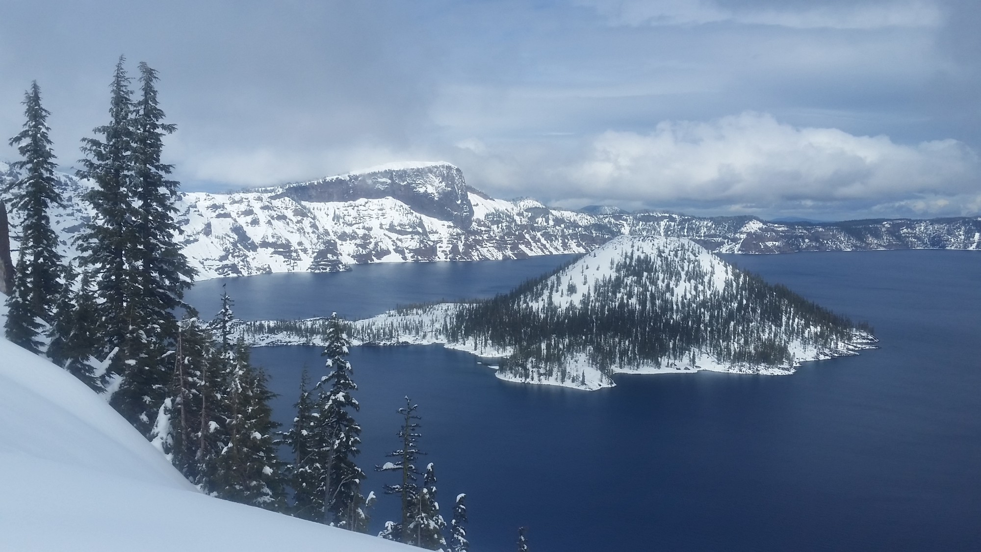 Snowshoeing Spectacular Oregon’s Crater Lake National Park in Winter
