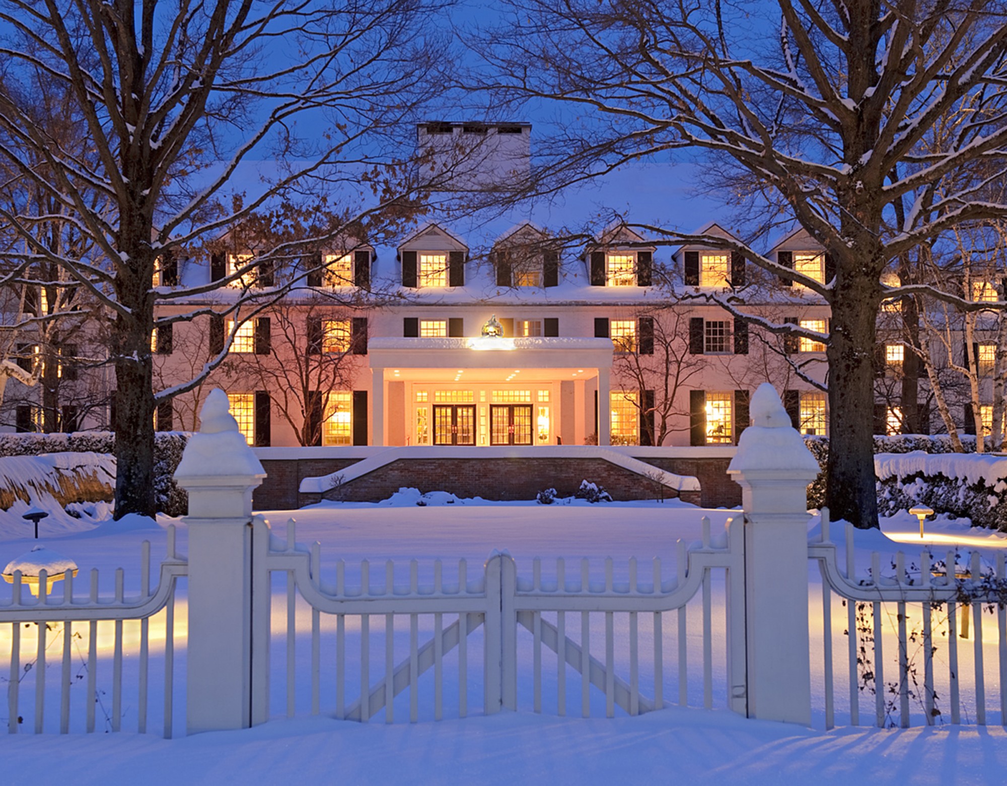 All White Winter Outfit at Woodstock Inn 10% Booking Code