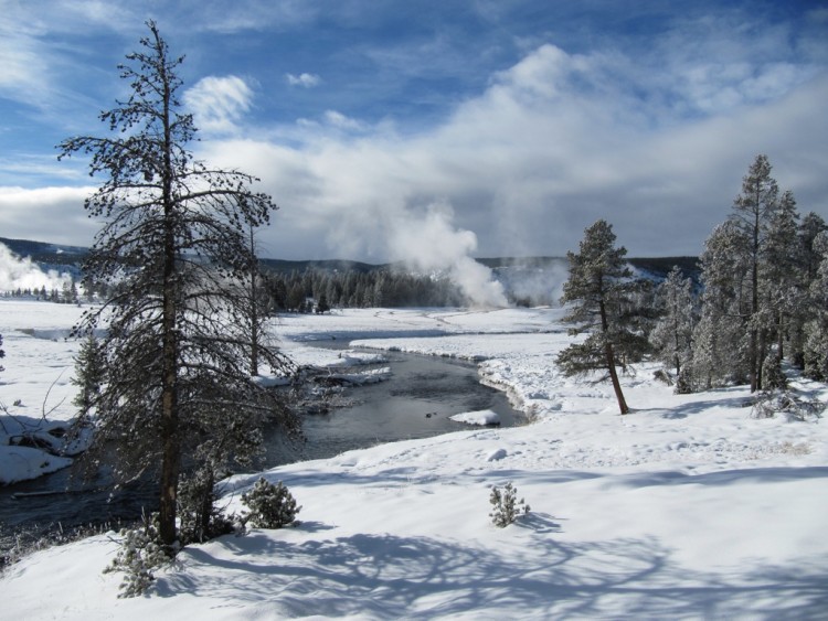 view of Yellowstone Caldera