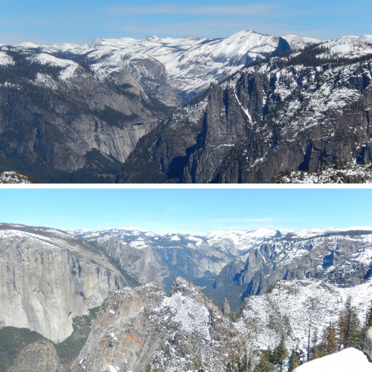 Yosemite s Dewey Point via the Ridge Trail Snowshoe Magazine