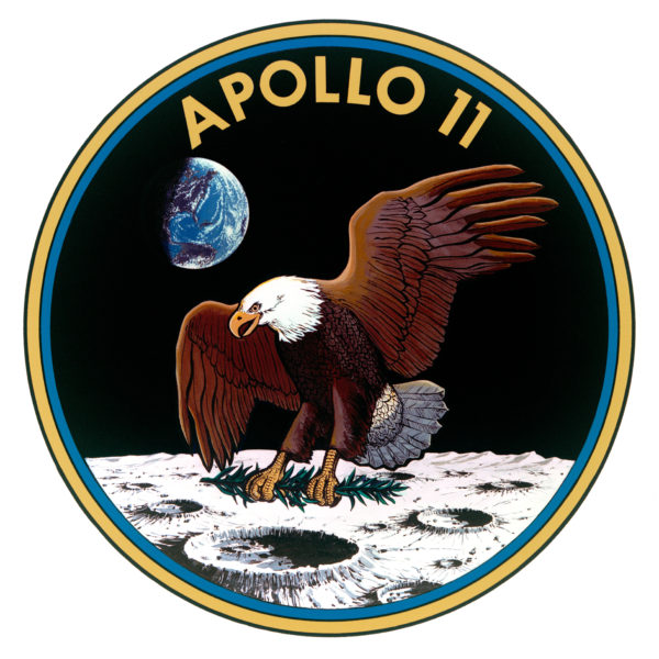 apollo 11 patch w eagle