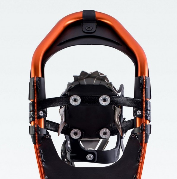 toe crampons of Atlas Apex MTN snowshoes