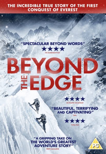 beyond the edge movie poster with red
