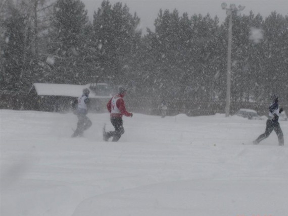 racing in snow at ESWG 2006