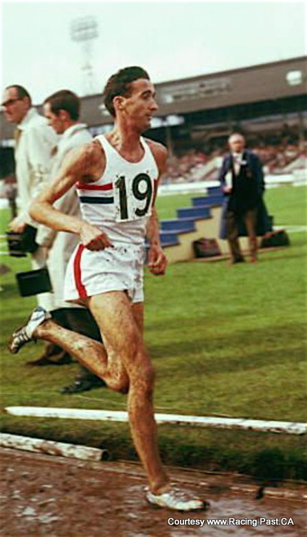 As a teen, Gordon Pirie was mesmerized by Zátopek's heroics. He set several world record marks.