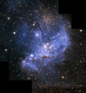 Infant Stars in the Small Magellanic Cloud courtesy of hubblesite.org