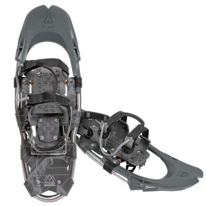 product photo: Delano X2 snowshoes graphite frontal view
