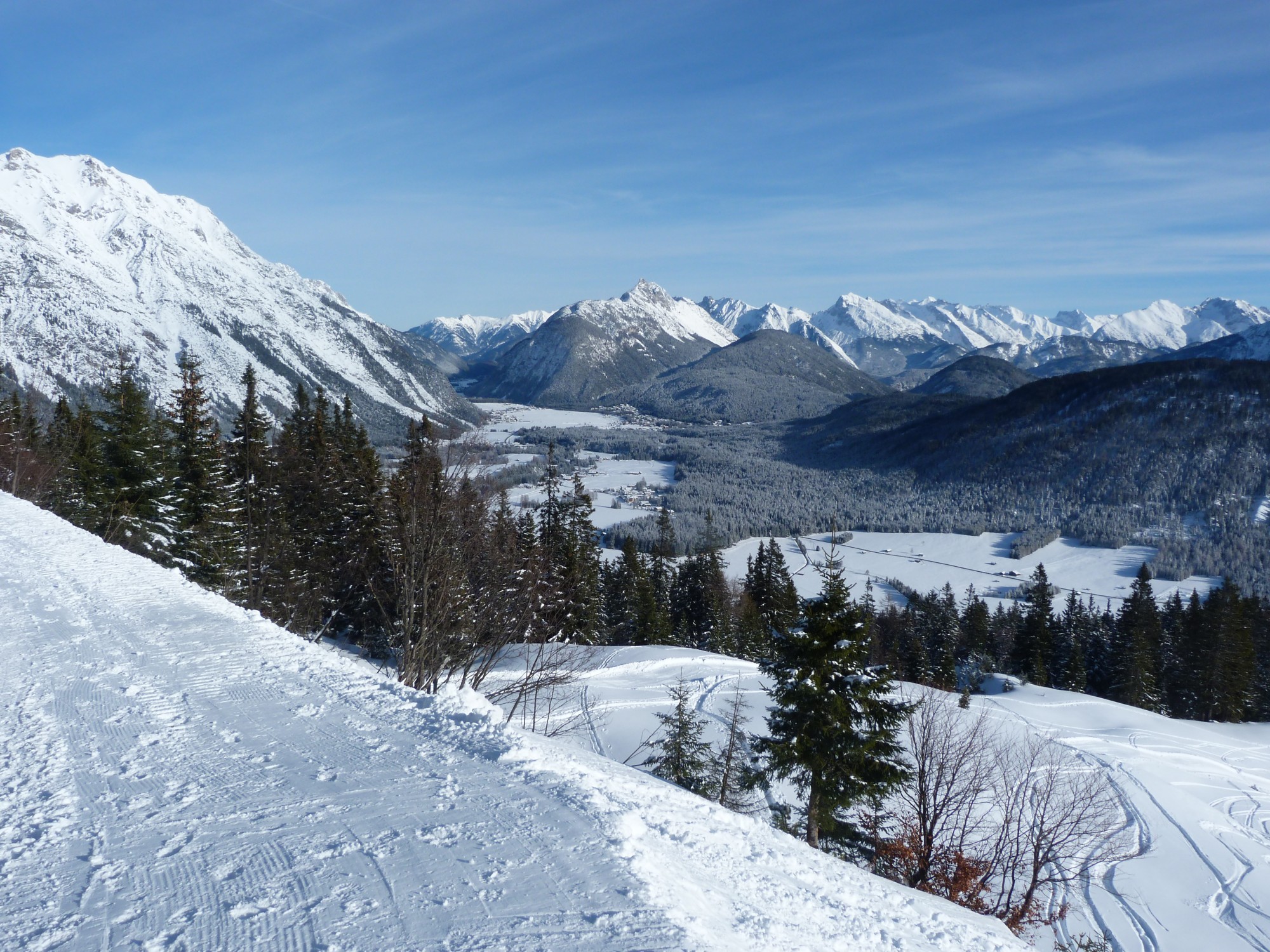 Austria, view of mountains