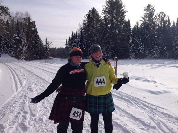 snowshoe 2015 Moose tracks 10k WI