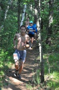 Single-tracking in Lowes Creek County Park