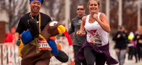 Take a turkey on the run and enhance the fun like in Atlanta.