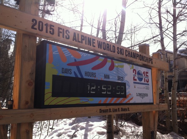 2015 Alpine World Championships in Beaver Creek. Photo by Kim Fuller. 