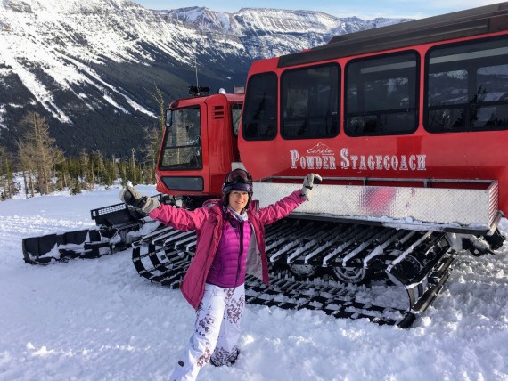 Snowcat Ski Tour at Castle Mountain Resort