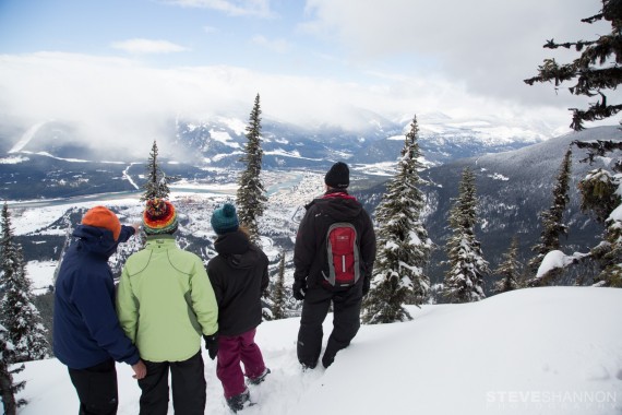 snowshoeing tour at Revelstoke Mountain Resort, British Columbia