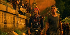 "I'm just a little man," says Dennis Hopper's photojournalist character in this "Apocalypse Now" image from DLPreviews.blogspot